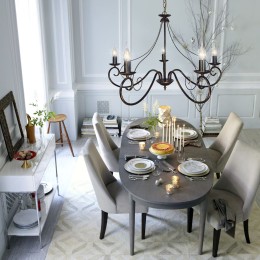 Люстра Петрасвет S1236-5, 5хЕ14 макс, 60Вт