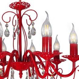 Люстра Петрасвет S1242-8, 8хЕ14 макс, 60Вт