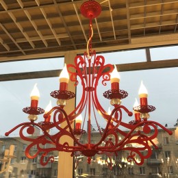 Люстра Петрасвет S3129-8, 8хЕ14 макс, 60Вт