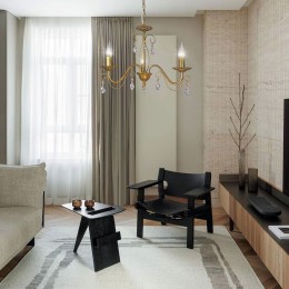 Люстра Петрасвет S1195-3, 3хЕ14 макс, 60Вт