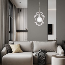 Люстра Петрасвет S1284-1, 1хЕ27 макс, 100Вт