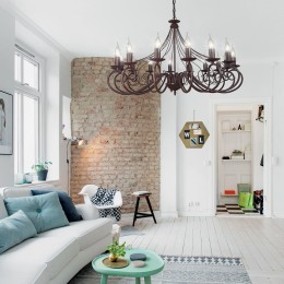 Люстра Петрасвет S1256-16, 16хЕ14 макс, 60Вт