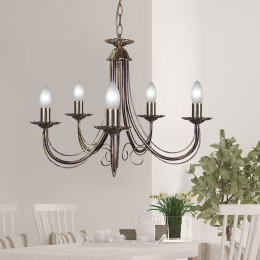 Люстра Петрасвет S1064-5, 5хЕ14 макс, 60Вт