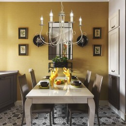 Люстра Петрасвет S1228-5, 5хЕ14 макс, 60Вт