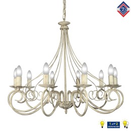 Люстра Петрасвет S1252-10, 10хЕ14 макс, 60Вт