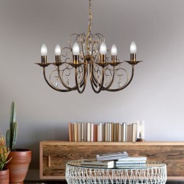 Люстра Петрасвет S1012-6, 6хЕ14 макс, 60Вт