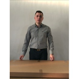 Козырёк над дверью Петрасвет S4002 Черный усиленный