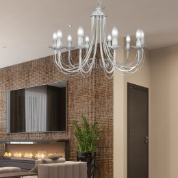 Люстра Петрасвет S1165-10, 10хЕ14 макс, 60Вт