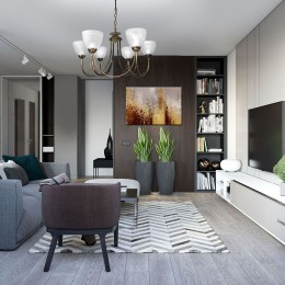 Люстра Петрасвет S2478-6, 6хЕ27 макс, 60Вт