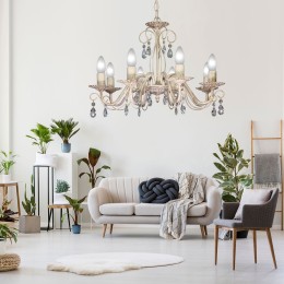 Люстра Петрасвет S1155-8, 8хЕ14 макс, 60Вт