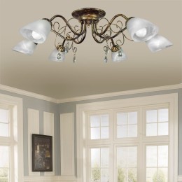 Люстра Петрасвет S2374-6, 6хЕ14 макс, 60Вт