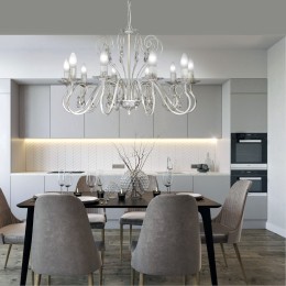 Люстра Петрасвет S1163-10, 10хЕ14 макс, 60Вт