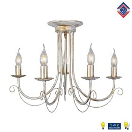 Люстра Петрасвет S1258-5, 5хЕ14 макс, 60Вт
