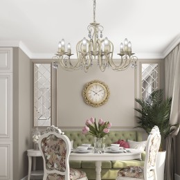 Люстра Петрасвет S1253-10, 10хЕ14 макс, 60Вт