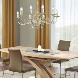 Люстра Петрасвет S1097-8, 8хЕ14 макс, 60Вт