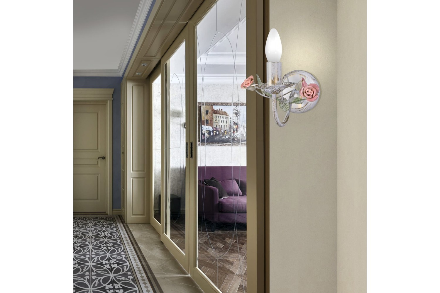 Бра флористика